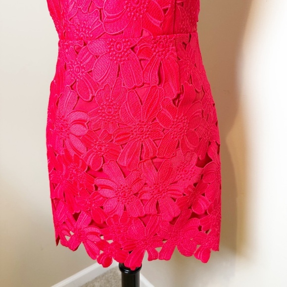 Saylor x Free People Jessa Floral Lace Dress S - Picture 4 of 13